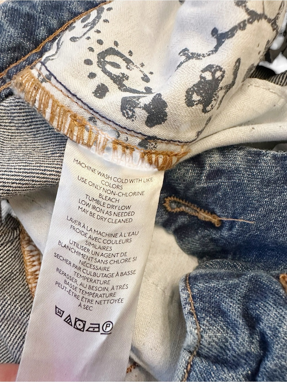 Free People We The Free Equinox Wide Leg Trouser Jeans 27 - Picture 5 of 7